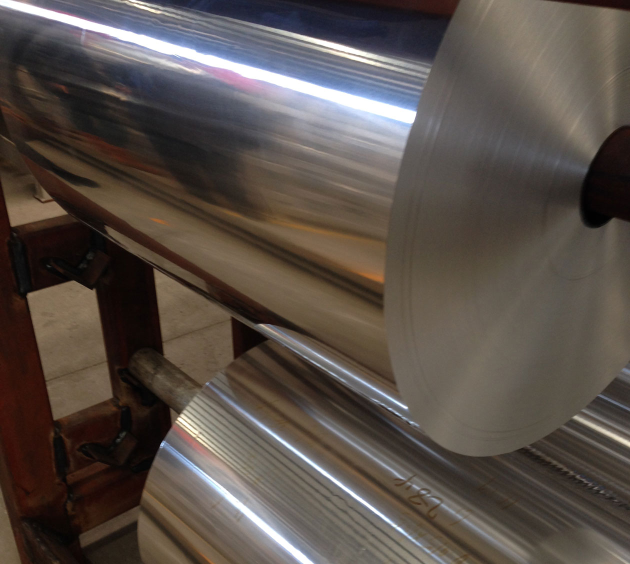 Almacenamiento de Papel Aluminio en Rollo