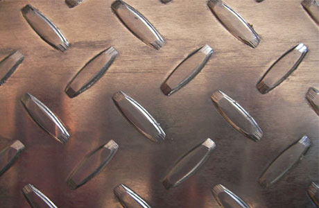 <b>Placa de Aluminio de Antideslizante</b>