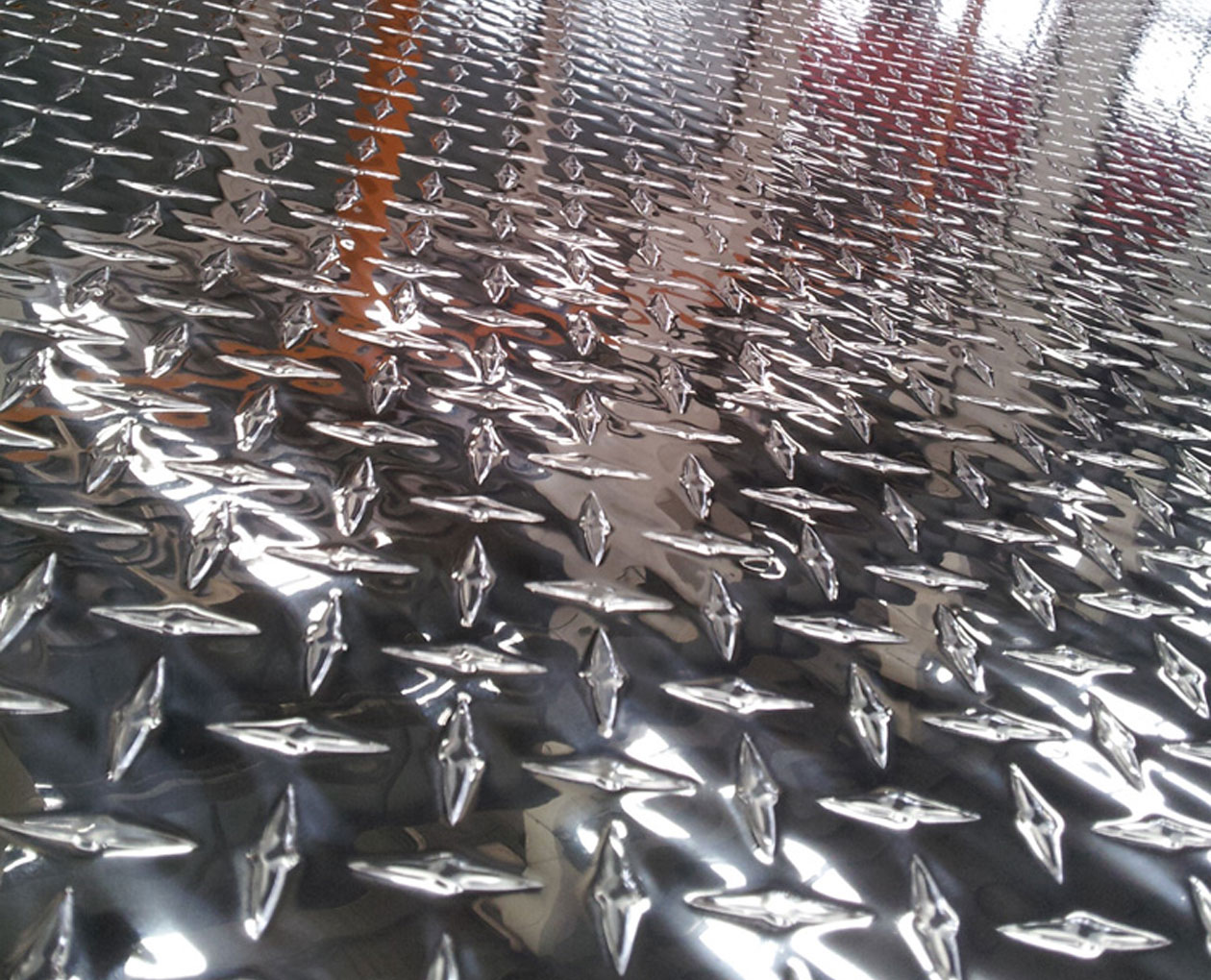 Placa Diamante de Aluminio